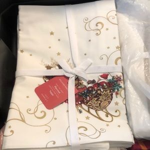 Williams Sonoma "Twas The Night" Place Mats - Set Of 4 - Discontinued